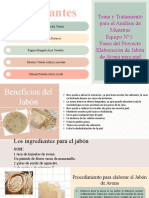 Fases Del Proyecto - Jabón Artesanal