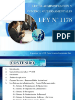 LEY #1178: Expositor: Lic. CPA Yerar Ibrahim Fernandez Paz