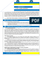 Module No. 4: Flexible Learning Environment