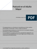 Actitud Postural en El Adulto Mayor