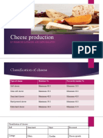 Cheese Production: by Primrose Katsande and Chipo Paraffin