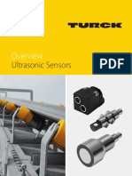 Ultrasonic Sensors B1104