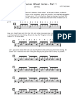 Continuous Ghost Notes - Part 1: John Xepoleas (SDVL5)