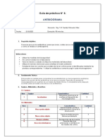 Guía de Práctica N8 Antibiograma