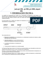 Ficha Tecnica RTD'S y Termopozos