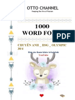 1000 câu word form (chuyên Anh - HSG - Olympic 30.4) -đã chuyển đổi