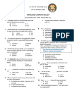 Summative Test in English 8