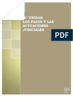 Ivâ° Unidad Los Plazos y Las Actuaciones Judiciales