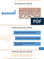 Estructura de Costo-Semana 10