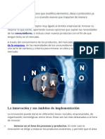 Que Es La Innovación