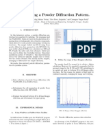 Auto-Indexing A Powder Diffraction Pattern