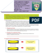 Tesis y Argumentos 5to. G. Actividad
