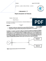 Lab #3 Sistema de Potencia