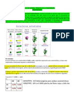 Taller Tercera Ley de Mendel