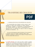 Transfere de Chaleur M1 2021