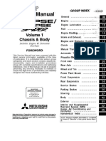 Eclipse FSM 1990-1998 Enginechassibody