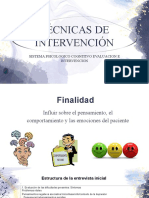 Intervención y Tratamiento - Tecnicas