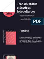 Transductores Eléctricos Fotovoltaicos