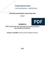 Informe 1 Inspeccion de Soldaduras en Tuberias Api 5L