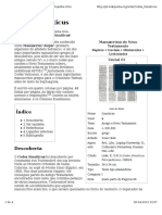 Canon Biblico - Códex Sinaiticus