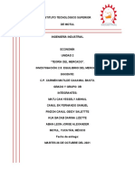 II U2 Economía Inv 2.5. Equilibrio Del Mercado Equipo 5