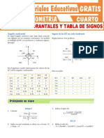 EJERCICIOS ÁngulosCuadrantales y Tabla de Signos