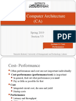 CS322 - Computer Architecture (CA) : Spring 2019 Section V3