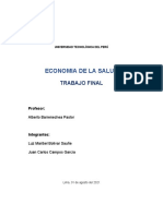 Economia de Salud - Final Ii