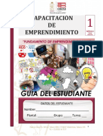 Tercer Semestre Guia Didactica Estudiante Emprendimiento