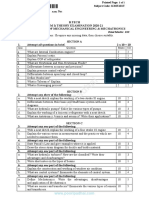 Fundamentals of Mechanical Engineering - Mechatronics KME101T