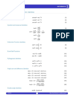 Fundamental Trigonometric Identities