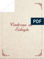 Caderno de Estágio