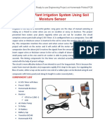 Automatic Plant Irrigation System Using Soil Moisture Sensor