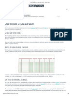 ¿Qué Es Excel y para Qué Sirve - Excel Total