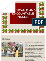 Presentacion Countable and Uncountable Nouns - Teoria