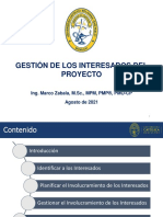 Gestión de Stakeholders