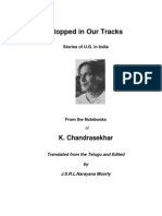 UG Krishnamurti - Stopped in Our Tracks - Series 1