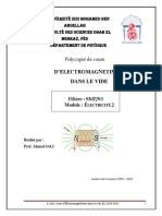 Cours Electromagnétisme SMP-S3 A. SALI 2020-2021