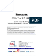 Cabling Standard - ANSI-TIA-EIA 568 B - Commercial Building Telecommunications Cabling Standard