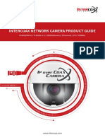 Intercoax Network Camera Product Guide: P Over OAX Amera