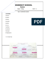 Classification of Plants