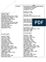 Ukay Pricelist Comparison