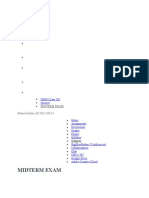 Midterm Exam: Skip To Content