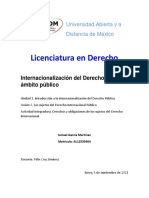 Licenciatura en Derecho: Universidad Abierta y A Distancia de México