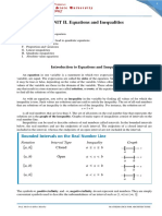 Mathematics For Architecture - Unit 2