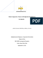 Matriz Comparativa Tecnicas de Divulgcion Resultados de Investigacion