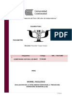 Evaluación Final Psicometría Aplicada - Camposano