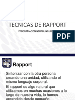 Tecnicas de Rapport