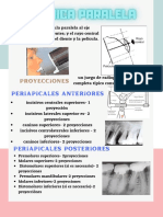 Proyecciones: Periapicales Anteriores