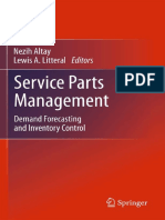 Aris A. Syntetos, Service Parts Management - Demand Forecasting and Inventory Control-Springer-Verlag London (2011)